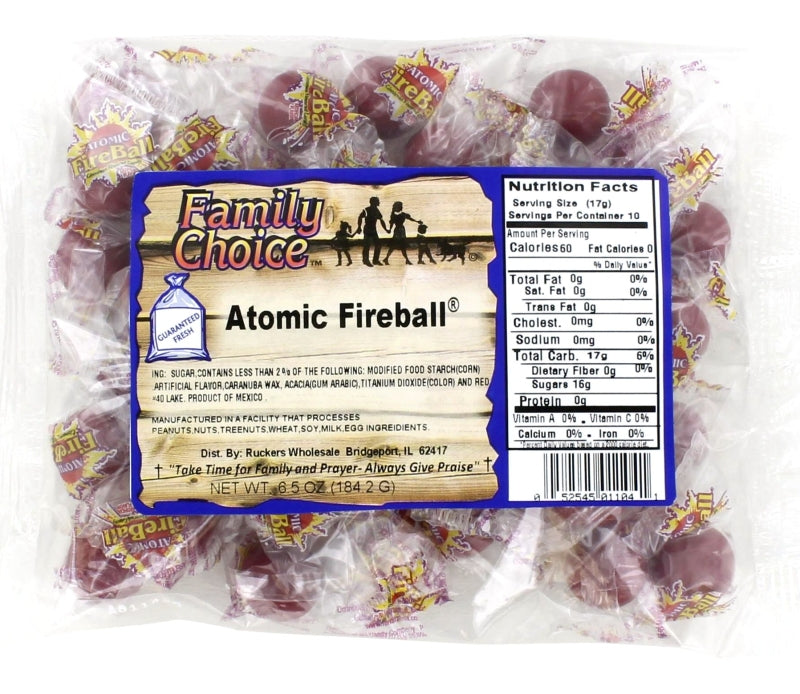Family Choice 1104 Candy, 7.5 oz, Pack of 12
