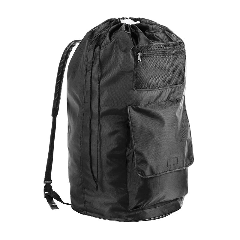 Whitmor 6403-5126-BLK Collapsible Laundry Bag, Polyester, Black