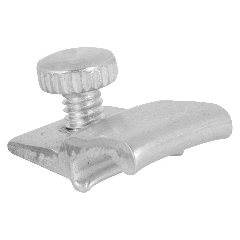 Prime-Line PL 7957 Storm Door Panel Clip, Aluminum, Mill, Silver
