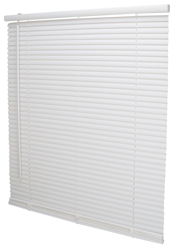 Simple Spaces PVCMB-5A Blind, 64 in L, 30 in W, Vinyl, White