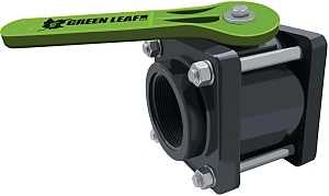Green Leaf V204FP Ball Valve, 2 in Connection, Female NPT, 100 psi Pressure, Manual Actuator