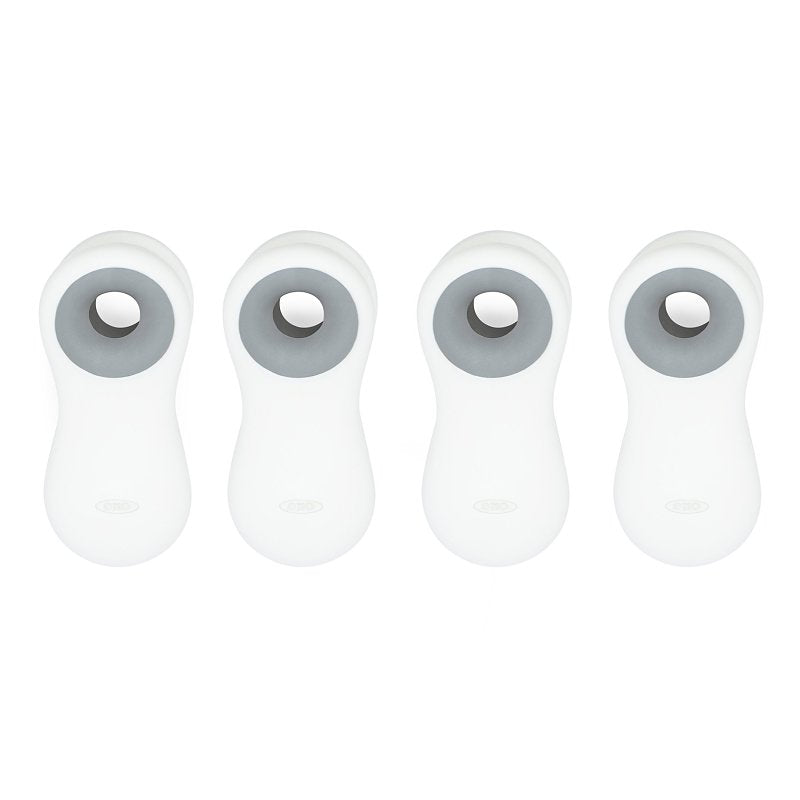 Good Grips 13173400 Magnetic Clip, Plastic, White, Pack of 6