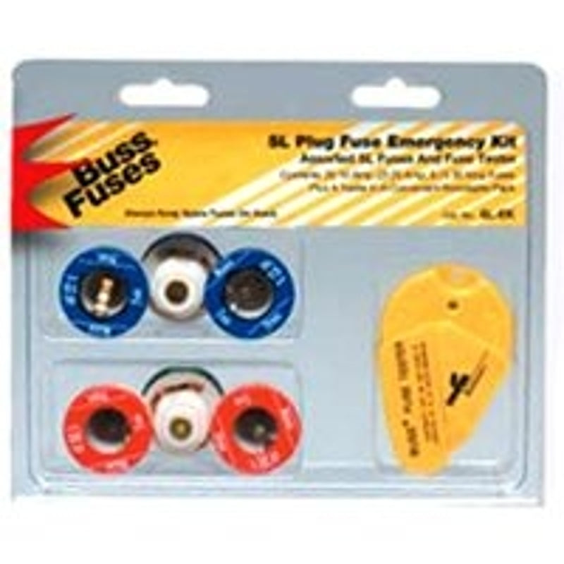Bussmann SL Series SL-EK Fuse Kit, 125 V, SL, Emergency Fuse