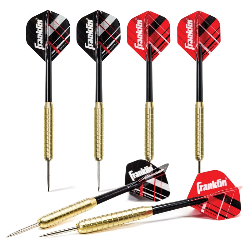Franklin 56011 Dart Set, Steel Tip Dart, Nylon/Steel