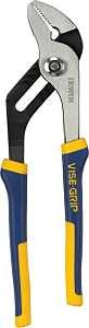 Irwin 4935321 Groove Joint Pliers, 10 in OAL, 2-1/4 in Jaw Opening, Blue/Yellow Handle, Cushion Grip Handle