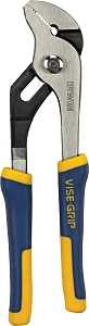 Irwin 4935320 Groove Joint Pliers, 8 in OAL, 1-3/4 in Jaw Opening, Blue/Yellow Handle, Cushion Grip Handle, 1 in L Jaw