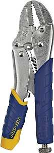 Irwin Fast Release 4935581 Locking Pliers, 5 in OAL, 1-1/8 in Jaw Opening, Ergonomic Handle, 3/8 in W Jaw, 7/8 in L Jaw
