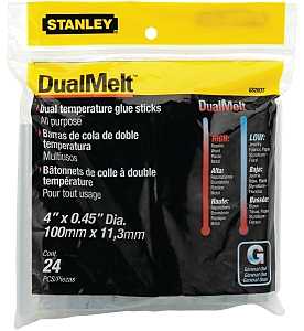 STANLEY GS20DT Glue Stick, Resin, Clear, 24 Pack