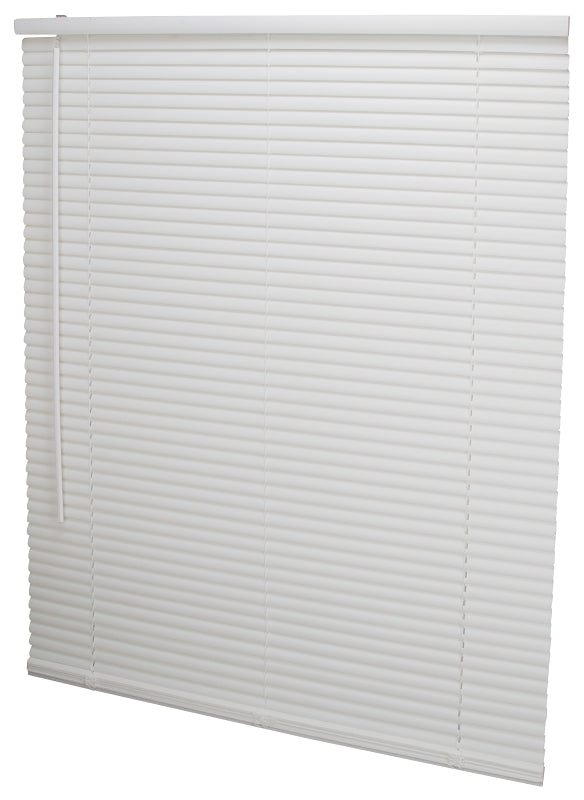 Simple Spaces PVCMB-12A Blind, 64 in L, 39 in W, Vinyl, White