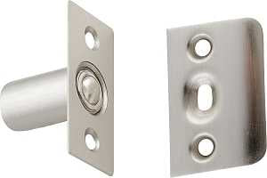National Hardware MPB716 Series N830-282 Ball Catch, Steel, Satin Nickel