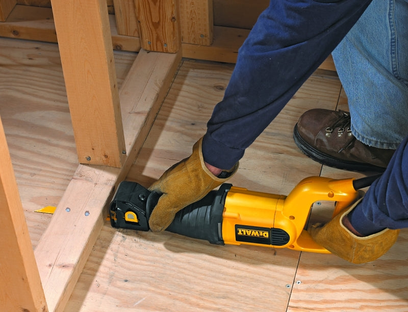 DEWALT DWE304 Reciprocating Saw, 10 A, 1-1/8 in L Stroke, 2800 spm, Includes: (1) Instruction Manual
