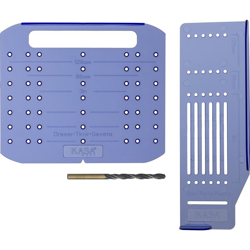 KasaWare KDT-KITP-1 Drill Template Kit, Plastic, Purple