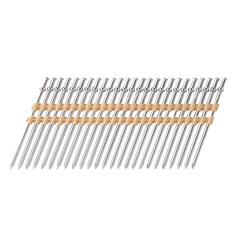 Metabo HPT 50234-8D Nail, 8D, 2-3/4 in L, Bright, Duplex, Round Head, Smooth Shank