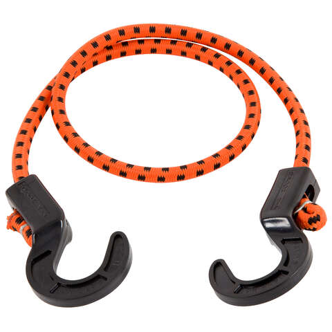 Keeper Orange Adjustable Bungee Cord 30 in. L X 0.315 in. 1 pk, Pack of 10