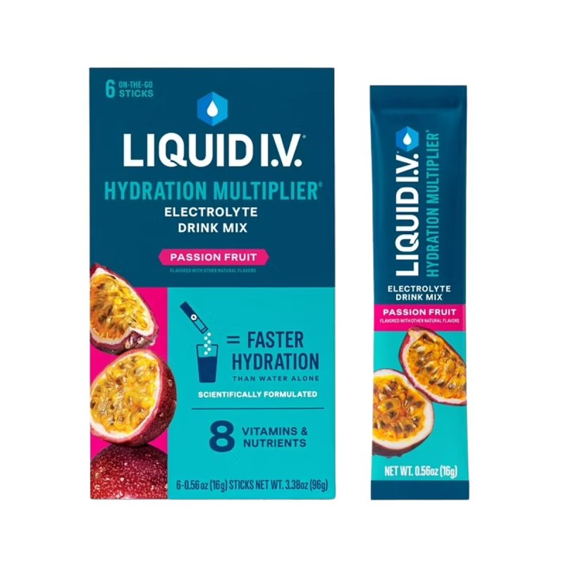 Liquid I.V. LVM6002 Drink Mix, Passion Fruit, Pack of 12