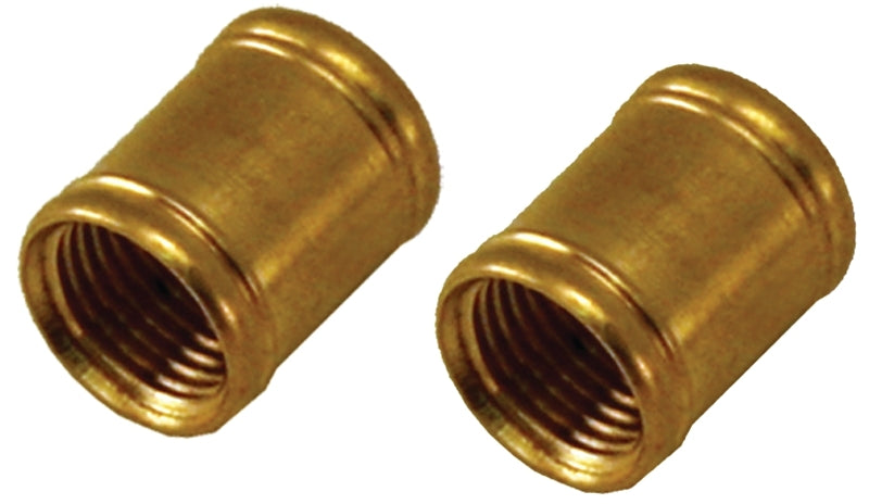 Atron LA929 Conduit Coupling, 1/8 x 1/2 in IPS, Brass, Pack of 5