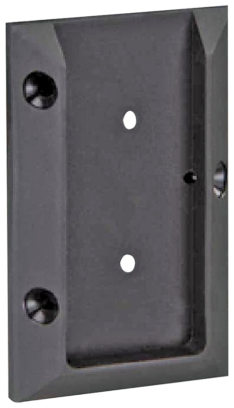 Maine Ornamental 74834 Railing Connector, Plastic, Black, For: 2 x 4 Railings