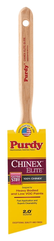 Purdy 144152920 Trim Brush, Natural Hardwood Handle