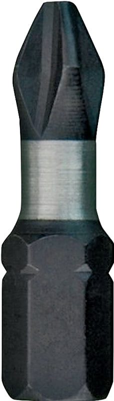Milwaukee SHOCKWAVE 48-32-4412 Impact-Duty Screwdriver Insert Bit, #2 Drive, Phillips Drive, 1/4 in Shank, Hex Shank
