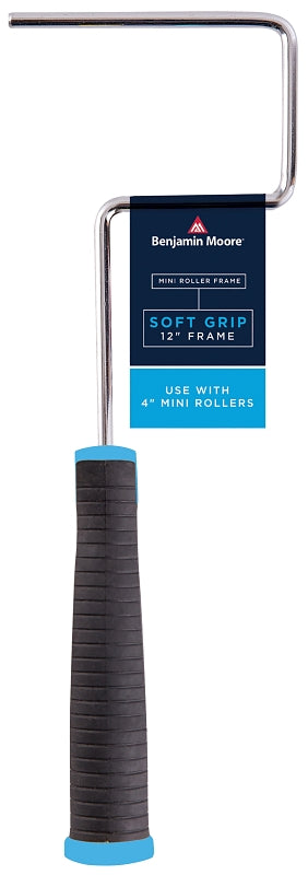 Benjamin Moore U73600-012 Paint Roller Frame, Soft-Grip Handle, Coral Reef Handle