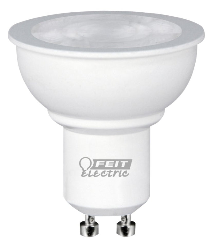 Feit Electric BPMR16GU10/500/95 LED Bulb, Track/Recessed, MR16 Lamp, 50 W Equivalent, GU10 Lamp Base, Dimmable, Daylight