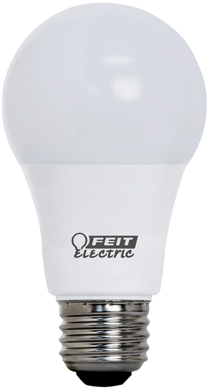 Feit Electric OM60930CA/10KLED/GAR LED Bulb, Garage, A19 Lamp, 60 W Equivalent, E26 Lamp Base, Bright White Light, Pack of 6