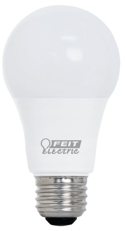 Feit Electric OM40/950CA10K/4 LED Bulb, General-Purpose, A19 Lamp, 40 W Equivalent, E26 Lamp Base, Daylight Light