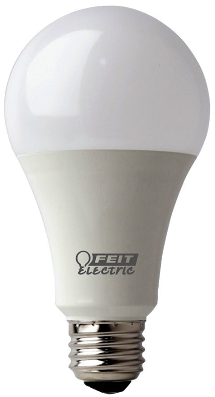 Feit Electric OM100/930CA10K/2 LED Bulb, General-Purpose, A21 Lamp, 100 W Equivalent, E26 Lamp Base, Bright White Light