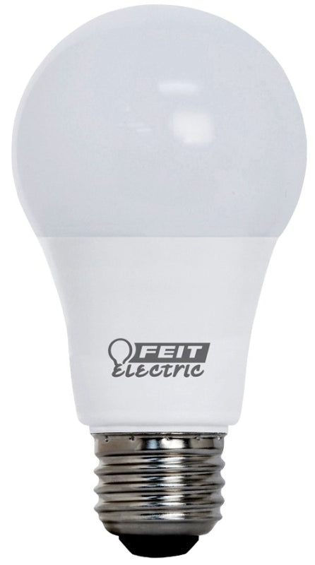 Feit Electric OM75/930CA10K/2 LED Bulb, General-Purpose, A19 Lamp, 75 W Equivalent, E26 Lamp Base, Bright White Light