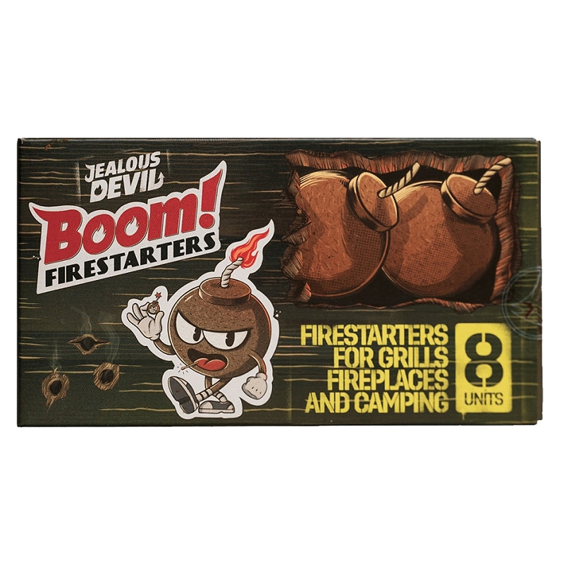 Jealous Devil JDBOOM08 Fire Starter, Pack of 12