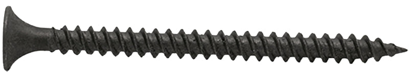 ProFIT 0280058 Screw, #6 Thread, 1 in L, Fine Thread, Bugle Head, Phillips Drive, Sharp Point, Phosphate-Coated, 329 BX