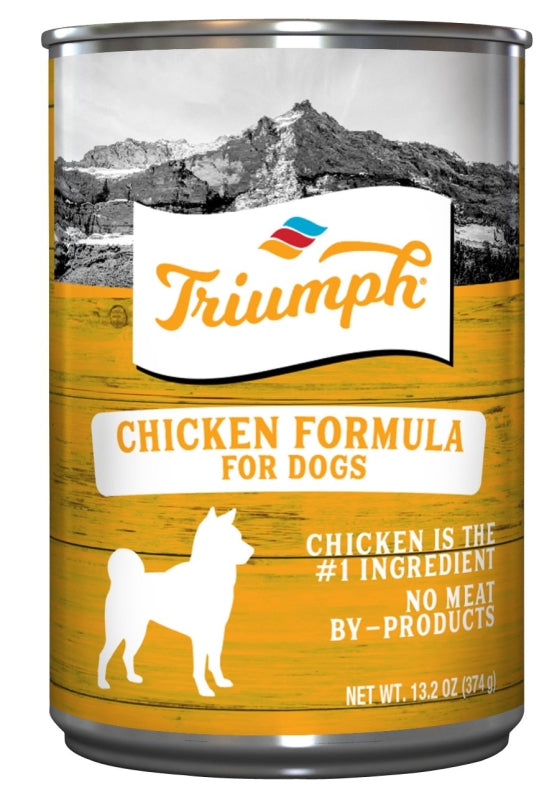 Triumph 6600391 Dog Food, Chicken, 14 oz Can