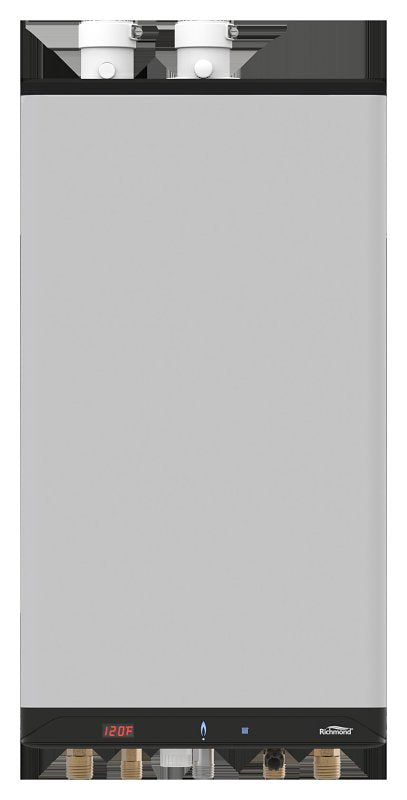 Richmond Encore L Series RMCBH-L125I Condensing Combi Boilers, Natural Gas, 125,000 Btu/hr BTU, 4 gpm Water