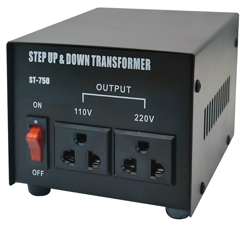 Goldsource ST-750W Step Up/Down Transformer, 750 VA , 110/220 VAC Secondary, Pack of 4