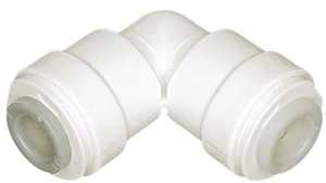 Watts PL-3032 Tube Elbow, 1/2 in, 90 deg Angle, Plastic, 150 psi