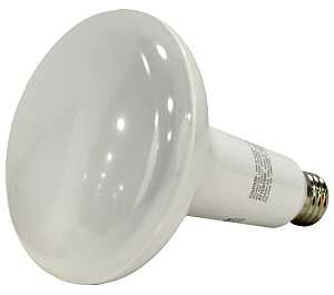 Sylvania 79498 LED Bulb, BR40 Lamp, 85 W Equivalent, E26 Medium Lamp Base, Dimmable, Soft White, 2700 K Color Temp