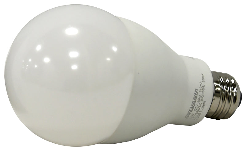 Sylvania 79735 Ultra LED Bulb, General Purpose, 2600 Lumens, 23 W, A21 Lamp, 150 W Equivalent, E26 Lamp Base, Dimmable
