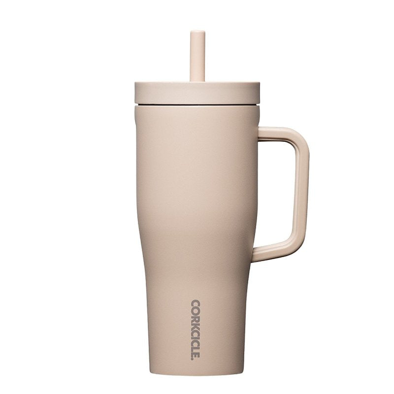 Corkcicle Sierra Series 2222MDS Leakproof Tumbler, 22 oz, Twist to Lock Lid, Steel, Desert, Insulated