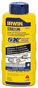 Irwin 4935518 Marking Chalk Refill, 6 oz, Indigo Blue, Permanent
