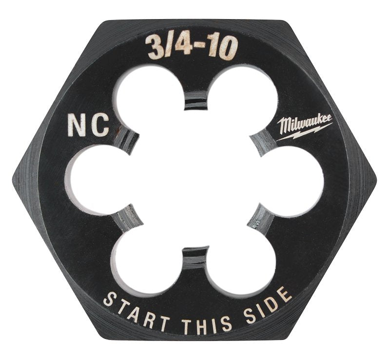 Milwaukee 49-57-5376 Threading Die, 3/4-10 Thread, Coarse Thread, HCS