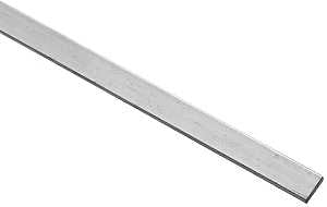 National Hardware 4200BC Series N247-007 Flat Bar, 1/2 in W, 48 in L, 1/8 in Thick, Aluminum, Mill