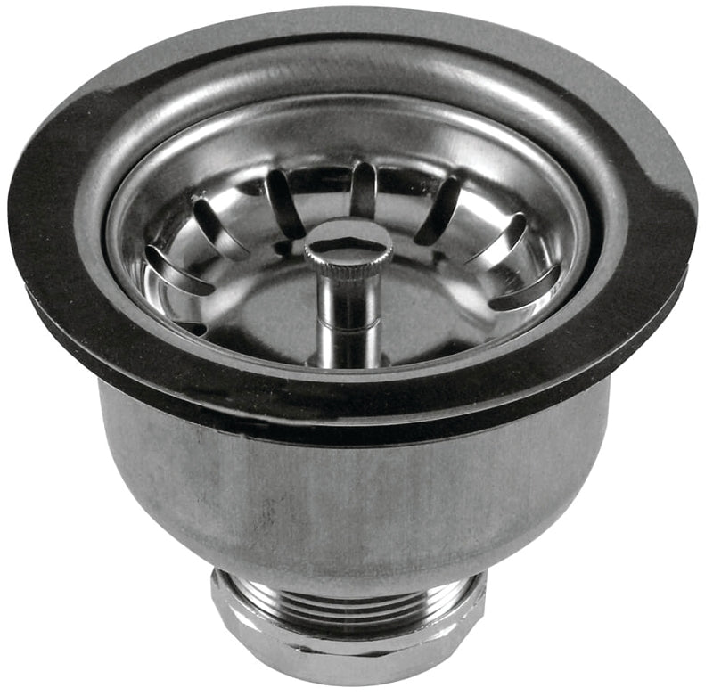 Danco 81090 Basket Strainer Assembly, Stainless Steel, For: Universal Sinks