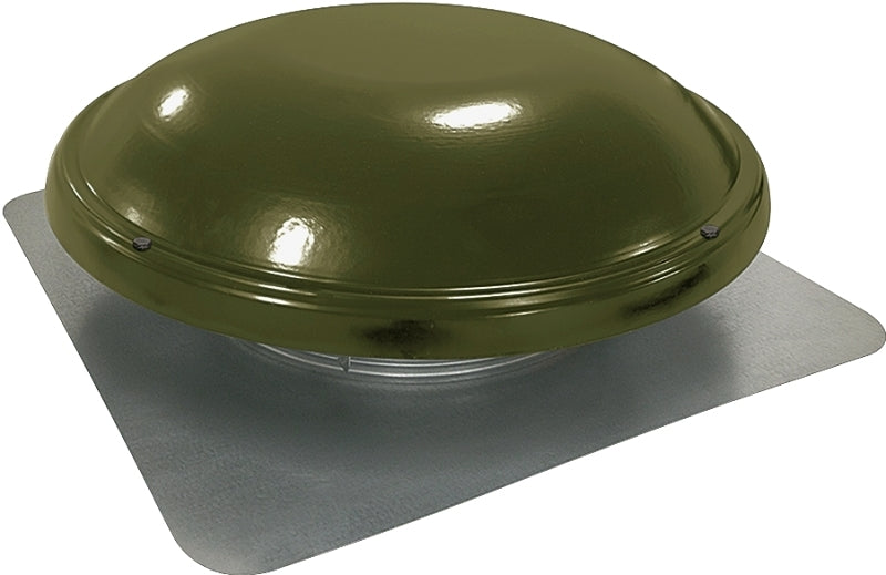 Master Flow ERV4WW Power Attic Vent with Thermostat, 480 sq-in Net Free Ventilating Area, 1000 cfm Air