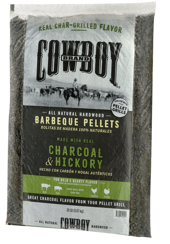 Cowboy 54220 Charcoal BBQ Pellet, 20 lb Bag