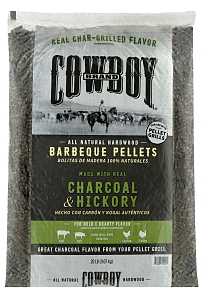 Cowboy 54220 Charcoal BBQ Pellet, 20 lb Bag