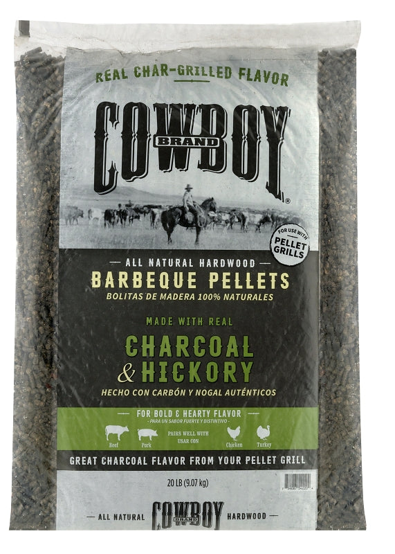 Cowboy 54220 Charcoal BBQ Pellet, 20 lb Bag