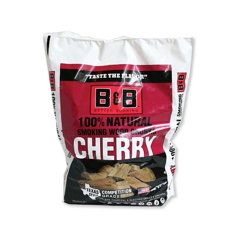 B & B Charcoal 00142 Series Smoking Chunk, Cherry, Wood, 549 cu-in