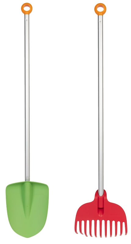 Fiskars 375400-1001 Kid's Essential Landscaping Set, 2-Piece
