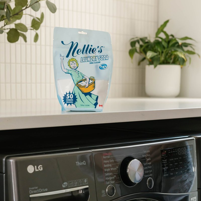 Nellie's NLS-50 Laundry Detergent, 1.6 lb Pouch