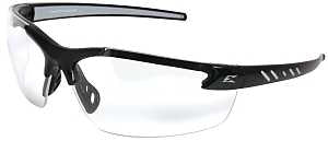 Edge DZ111-G2/DZ111 Non-Polarized Safety Glasses, Clear Lens, Black Frame, Unisex, Polycarbonate Lens, Nylon Frame